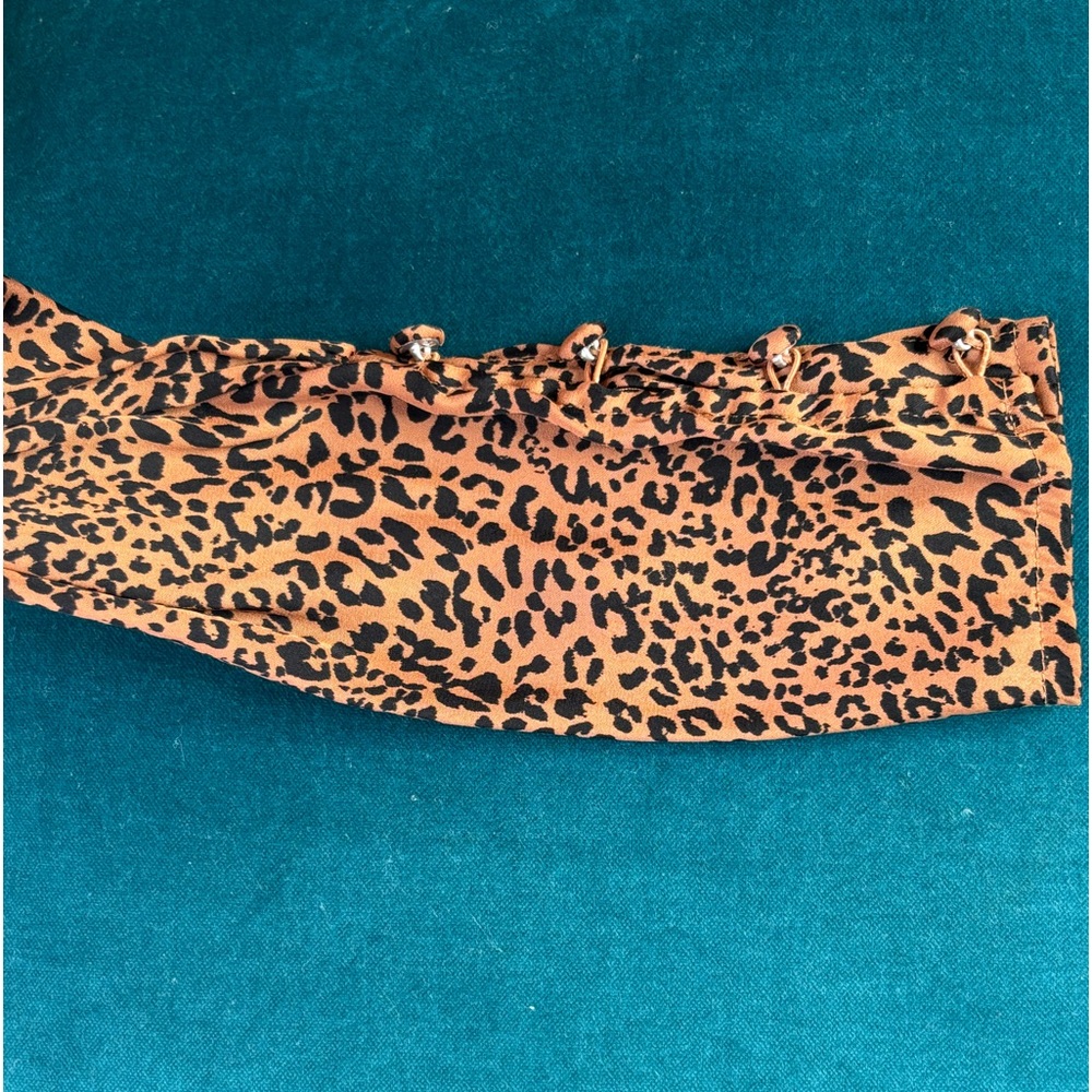 Free People Backless Cheetah Print Dress - Picture 3 of 9